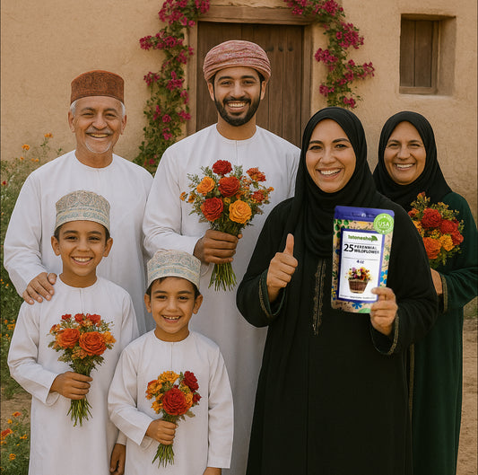 بذور زهور برّية عالية الإنبات